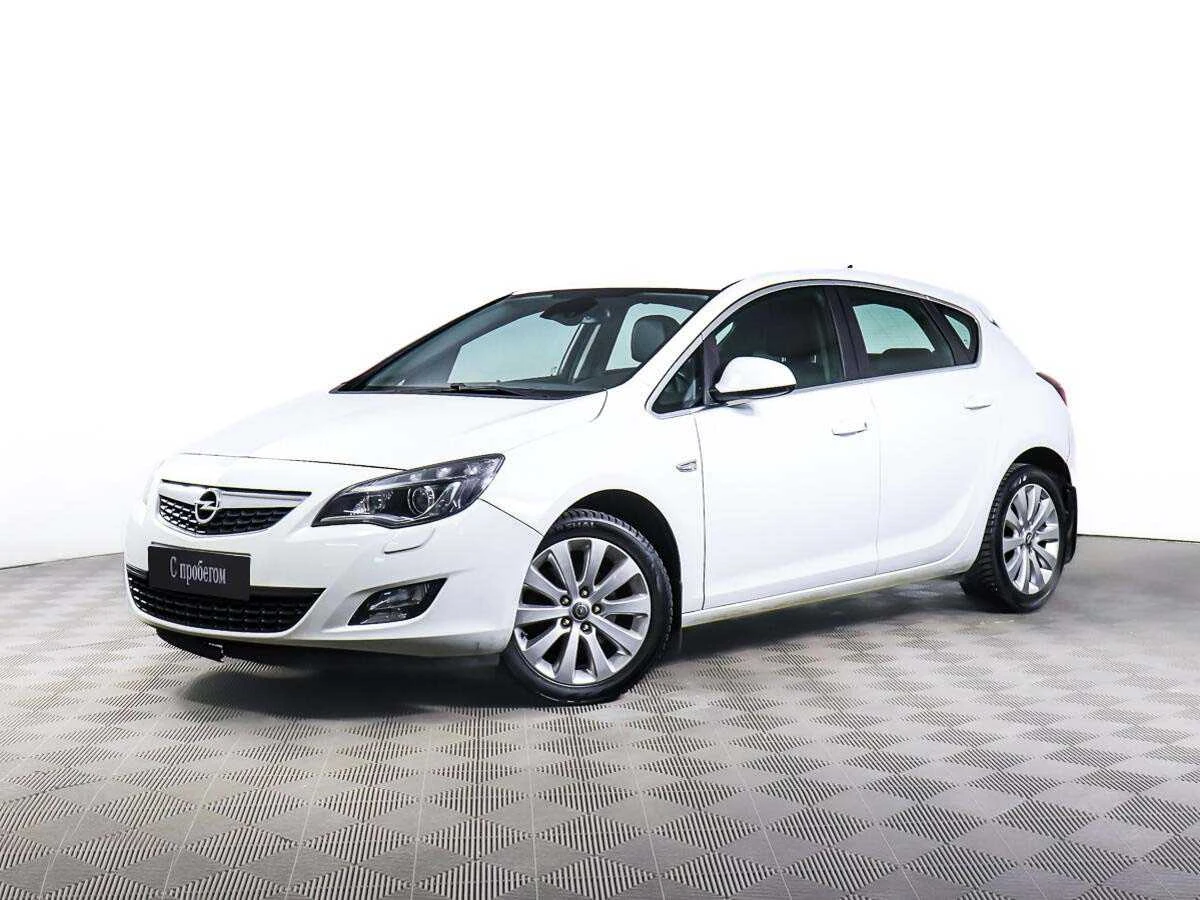 OPEL ASTRA, Белый, 2012, Автоматическая, 180 л.с., цена от 607 200 руб.