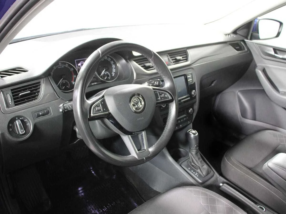 SKODA RAPID, Синий, 2019, Робот, 125 л.с., цена от 842 400 руб.