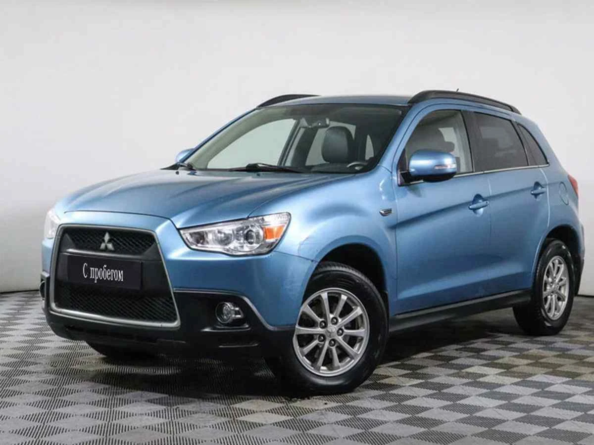 Mitsubishi ASX, Голубой, 2012, Вариатор, 140 л.с., цена от 534 000 руб.