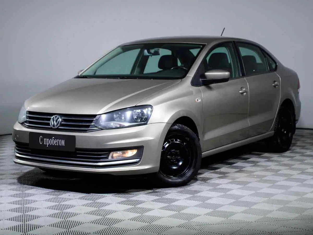 VOLKSWAGEN POLO, Бежевый, 2017, Автоматическая, 110 л.с., цена от 760 000 руб.