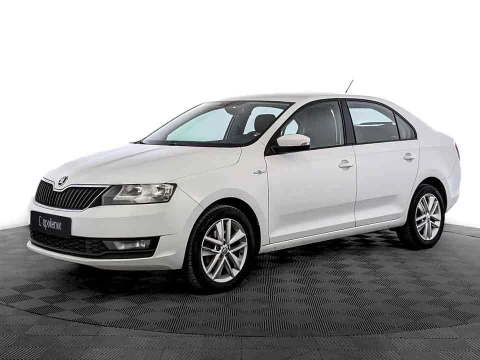SKODA RAPID, Белый, 2019, Автоматическая, 110 л.с., цена от 956 800 руб.