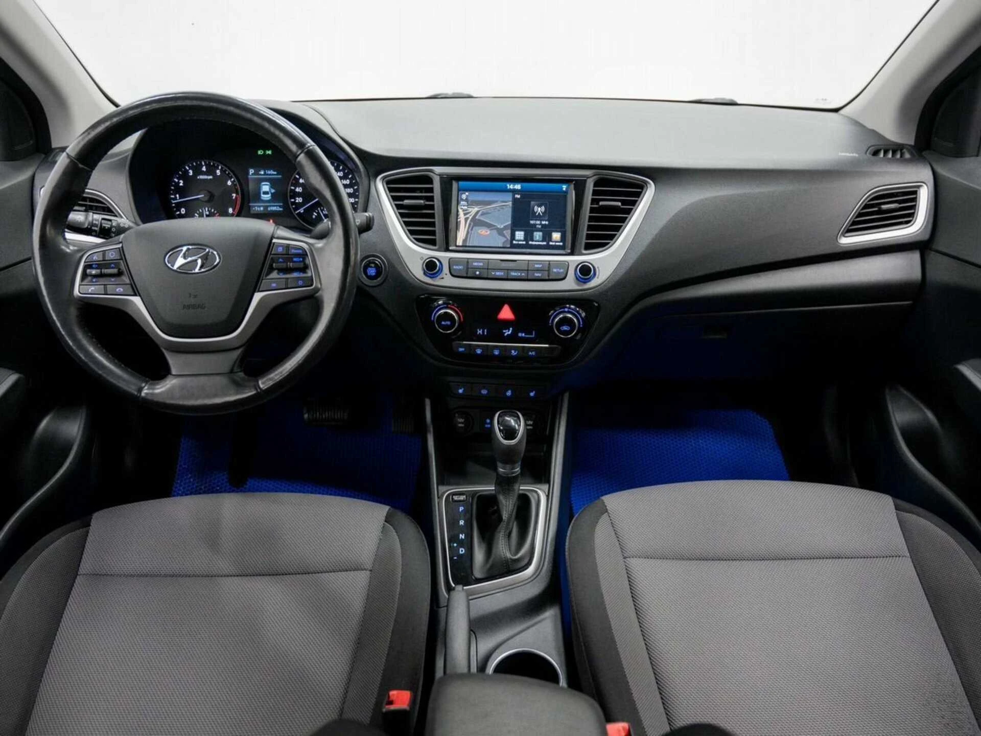 HYUNDAI SOLARIS, Синий, 2017, Автоматическая, 123 л.с., цена от 892 800 руб.