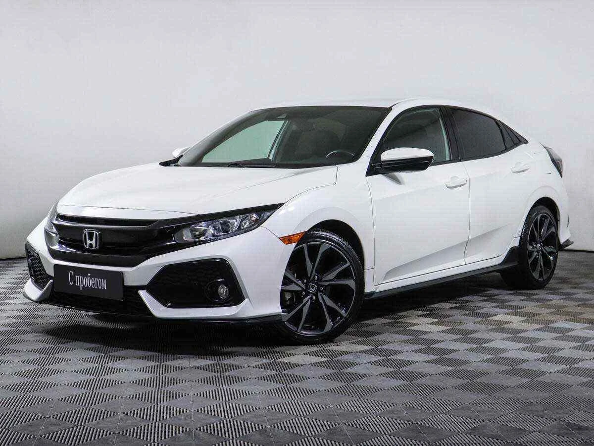 Honda Civic, Белый, 2018, Вариатор, 182 л.с., цена от 1 199 000 руб.