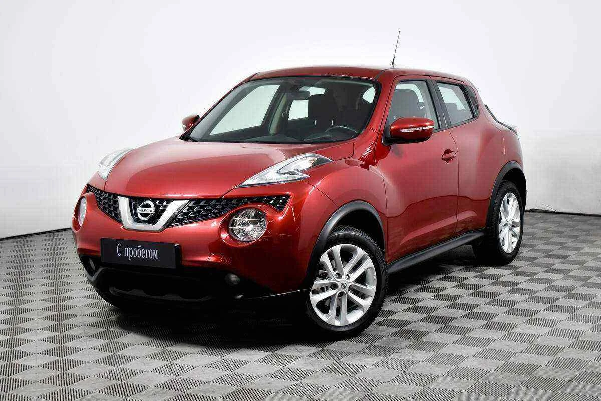 Nissan Juke, Красный, 2014, Вариатор, 117 л.с., цена от 749 000 руб.