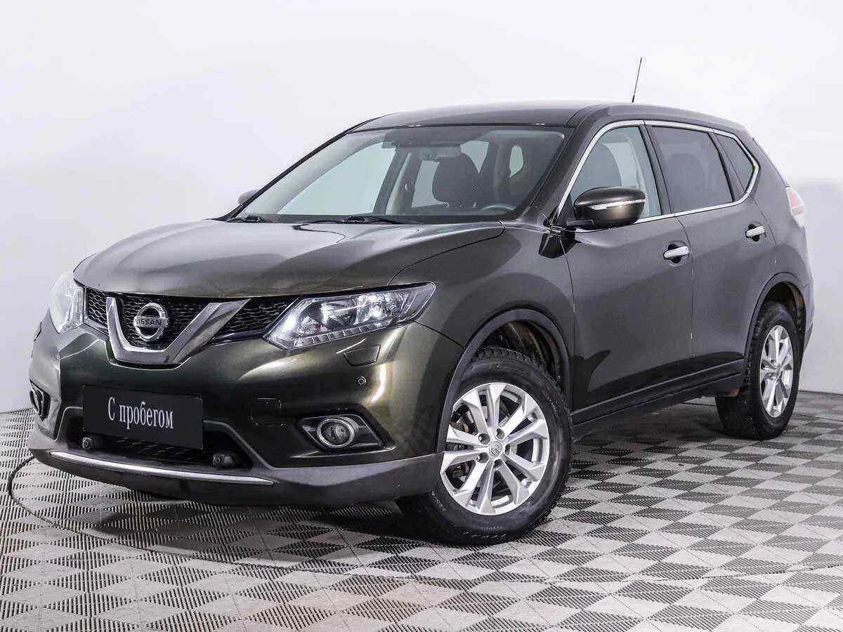 Nissan X-Trail, Зеленый, 2015, Вариатор, 144 л.с., цена от 1 009 000 руб.