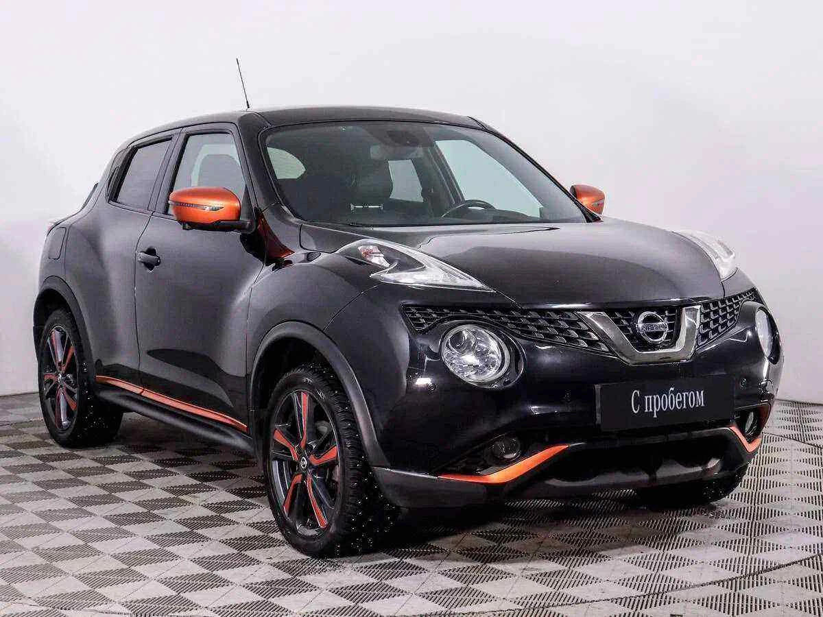 Nissan Juke, Черный, 2018, Вариатор, 117 л.с., цена от 1 380 000 руб.