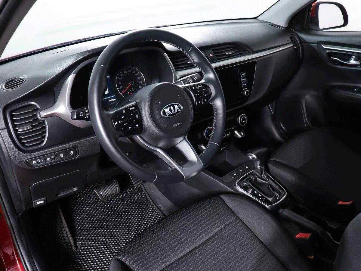 KIA Rio, Красный, 2021, Автоматическая, 123 л.с., цена от 1 049 000 руб.