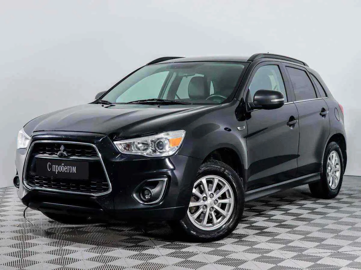 Mitsubishi ASX, Черный, 2013, Вариатор, 140 л.с., цена от 578 000 руб.