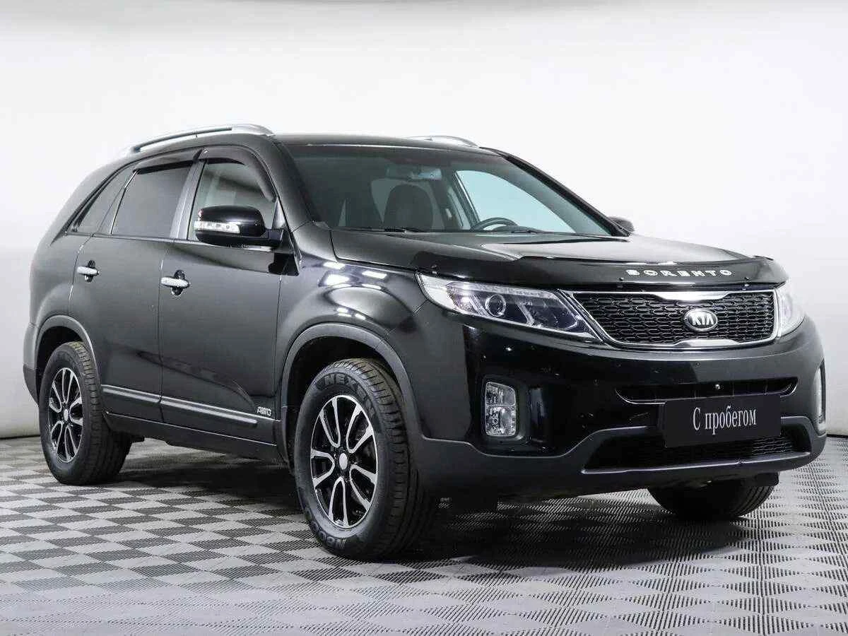 KIA Sorento, Черный, 2015, Автоматическая, 175 л.с., цена от 1 248 000 руб.