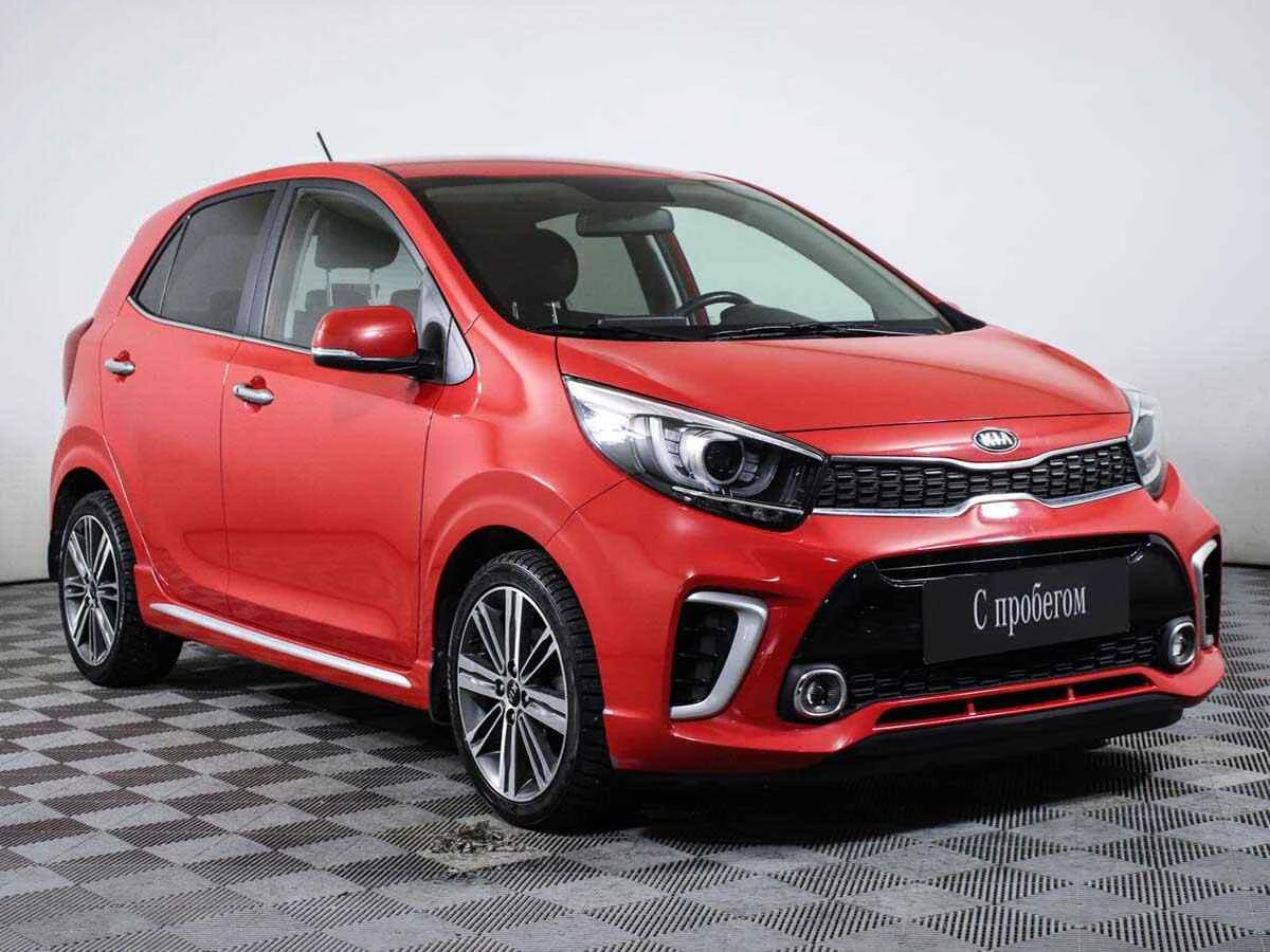 KIA Picanto, Красный, 2019, Автоматическая, 84 л.с., цена от 840 000 руб.