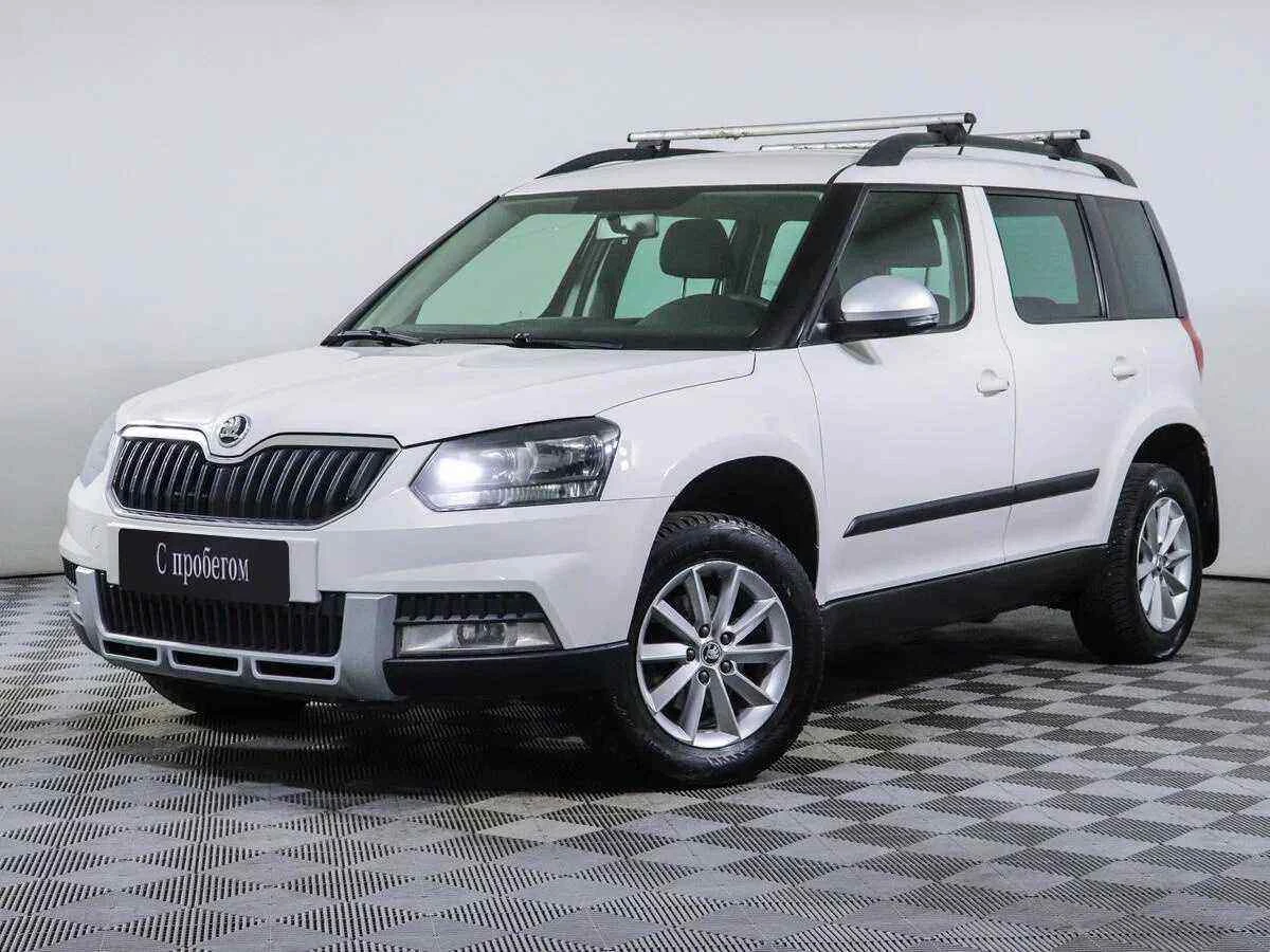 Skoda Yeti, Белый, 2015, Робот, 152 л.с., цена от 855 000 руб.