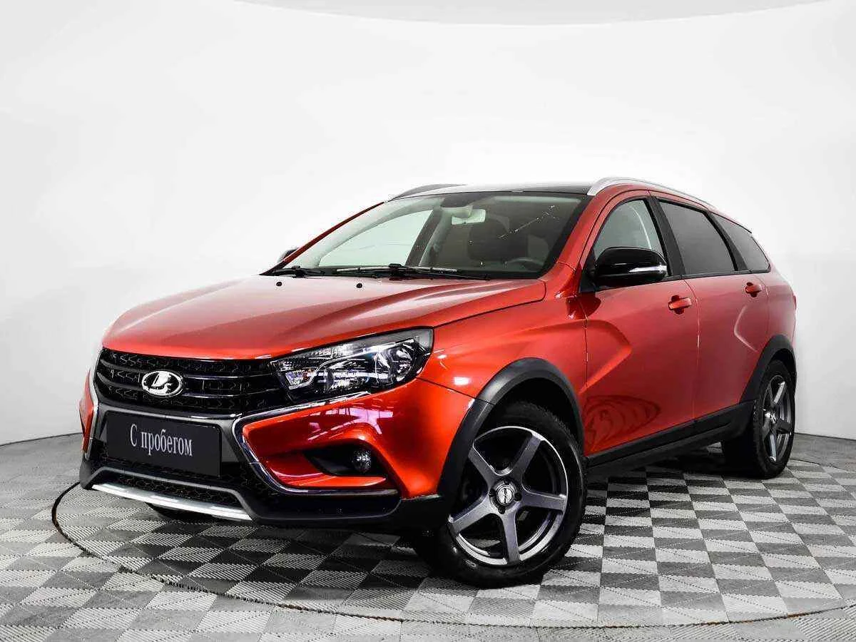 LADA Vesta SW Cross, Красный, 2021, Вариатор, 113 л.с., цена от 942 000 руб.