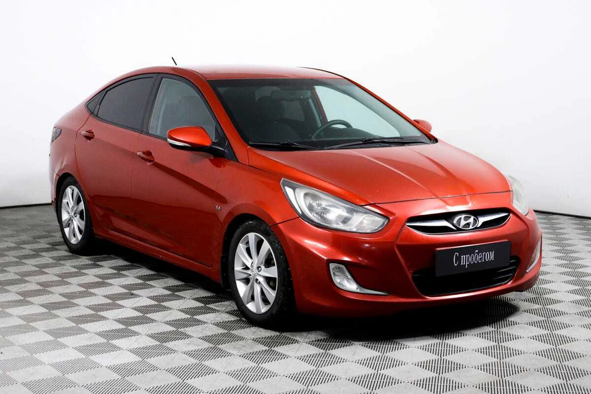 HYUNDAI SOLARIS, Красный, 2012, Автоматическая, 123 л.с., цена от 552 000 руб.