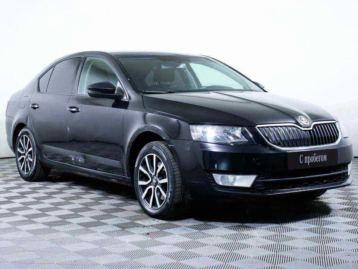 Skoda Octavia, Черный, 2015, Робот, 150 л.с., цена от 725 000 руб.
