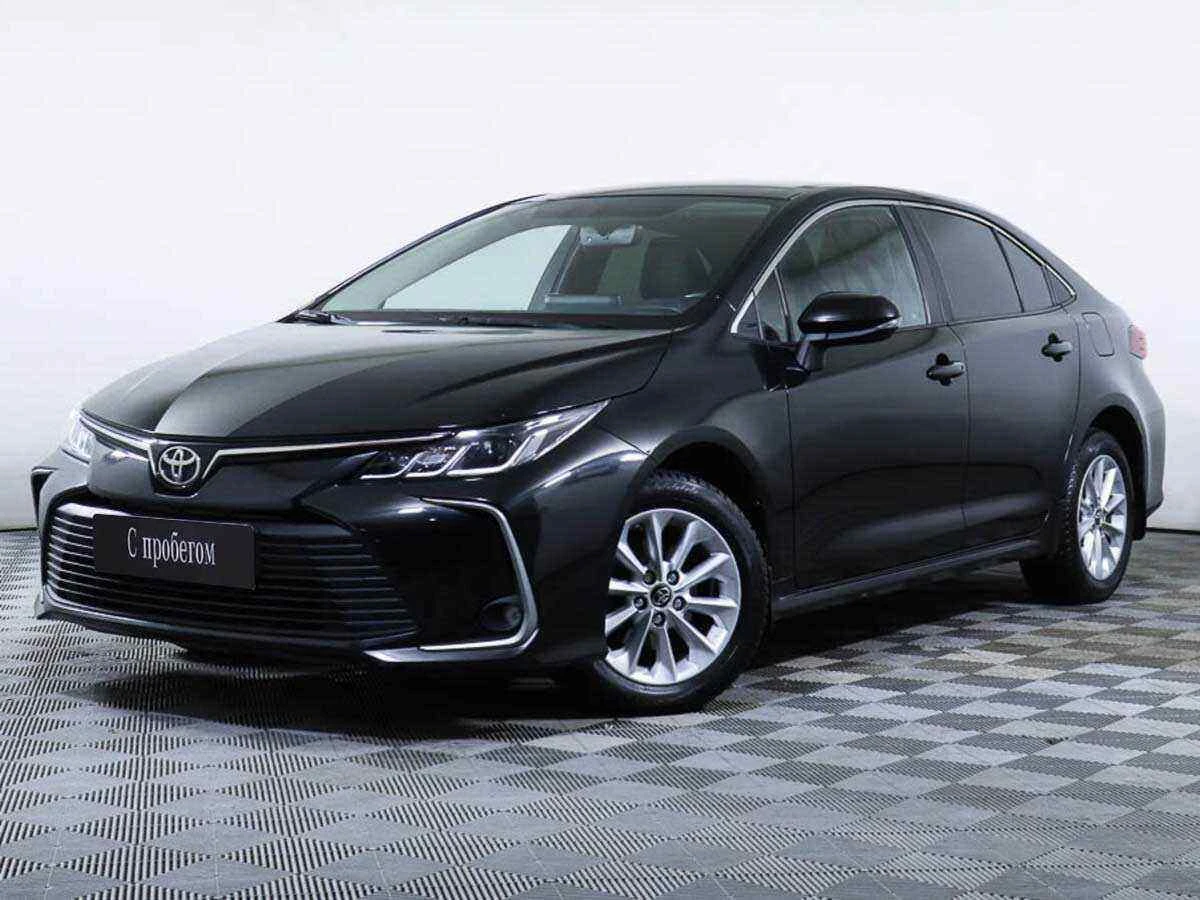 Toyota Corolla, Черный, 2019, Вариатор, 122 л.с., цена от 1 375 000 руб.