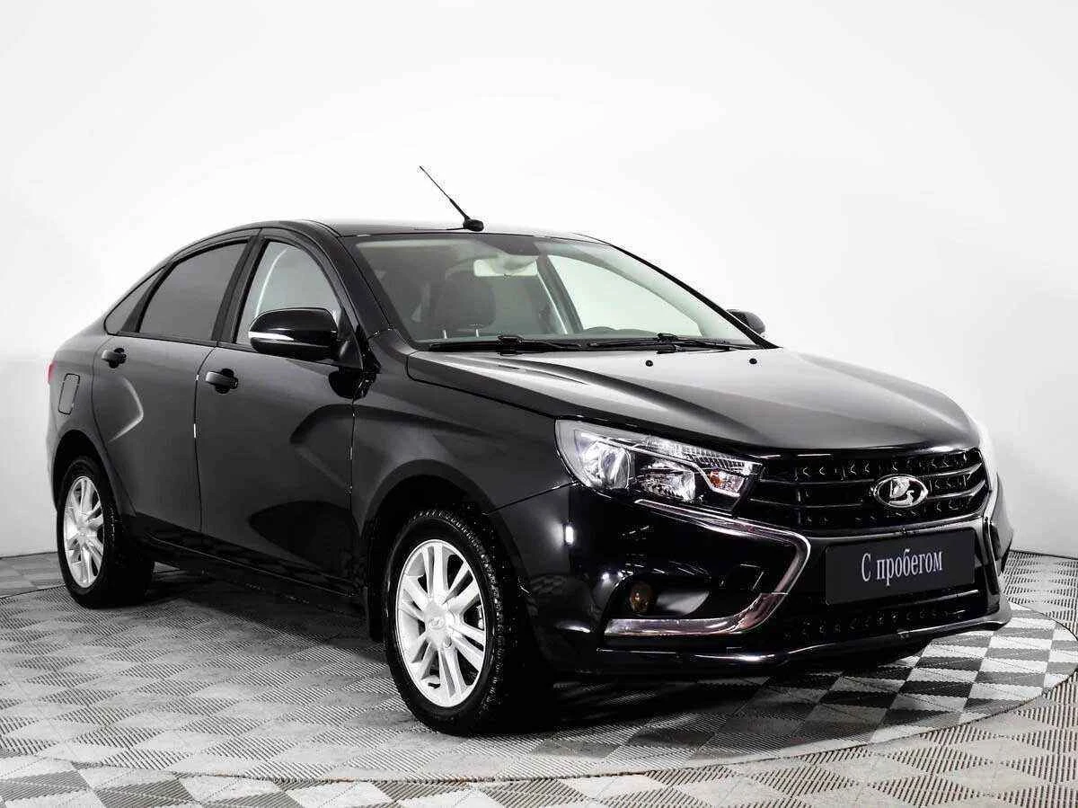 LADA Vesta, Черный, 2020, Механическая, 106 л.с., цена от 467 000 руб.