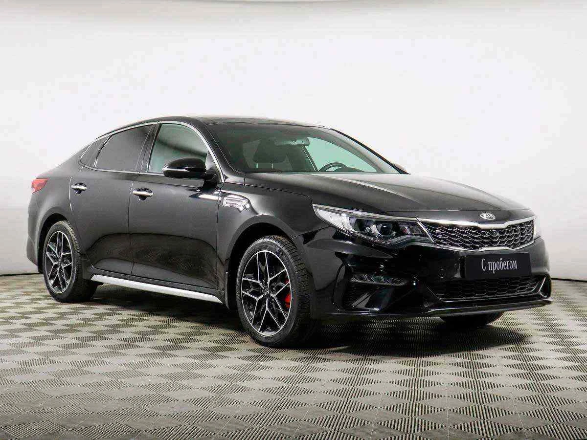 KIA Optima, Черный, 2019, Автоматическая, 188 л.с., цена от 1 704 000 руб.