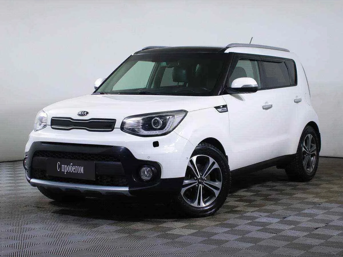KIA Soul, Белый, 2017, Автоматическая, 128 л.с., цена от 1 000 000 руб.