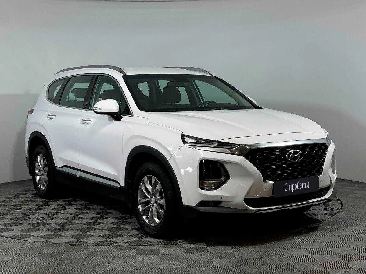HYUNDAI SANTA FE, Белый, 2019, Автоматическая, 200 л.с., цена от 2 024 000 руб.