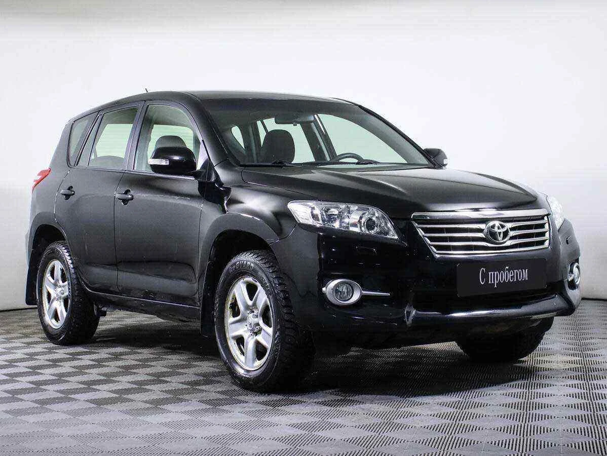 Toyota RAV 4, Черный, 2013, Вариатор, 148 л.с., цена от 1 049 000 руб.