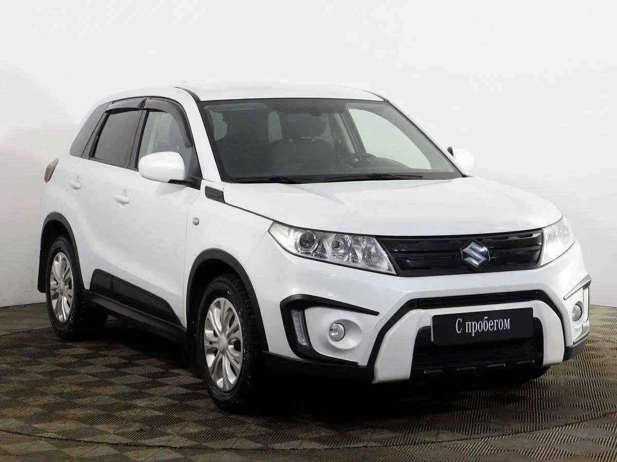 Suzuki Vitara, Белый, 2015, Автоматическая, 117 л.с., цена от 985 000 руб.