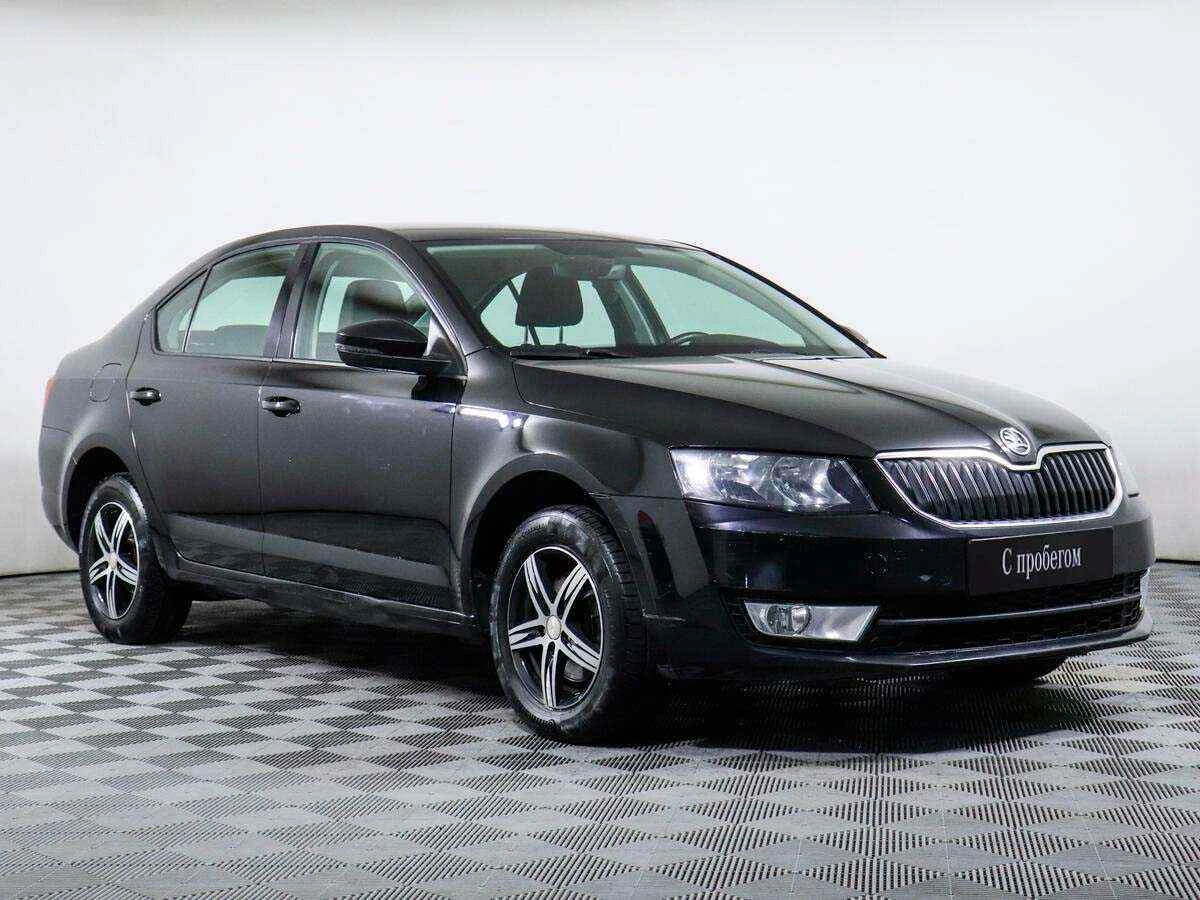 Skoda Octavia, Черный, 2015, Робот, 150 л.с., цена от 822 000 руб.