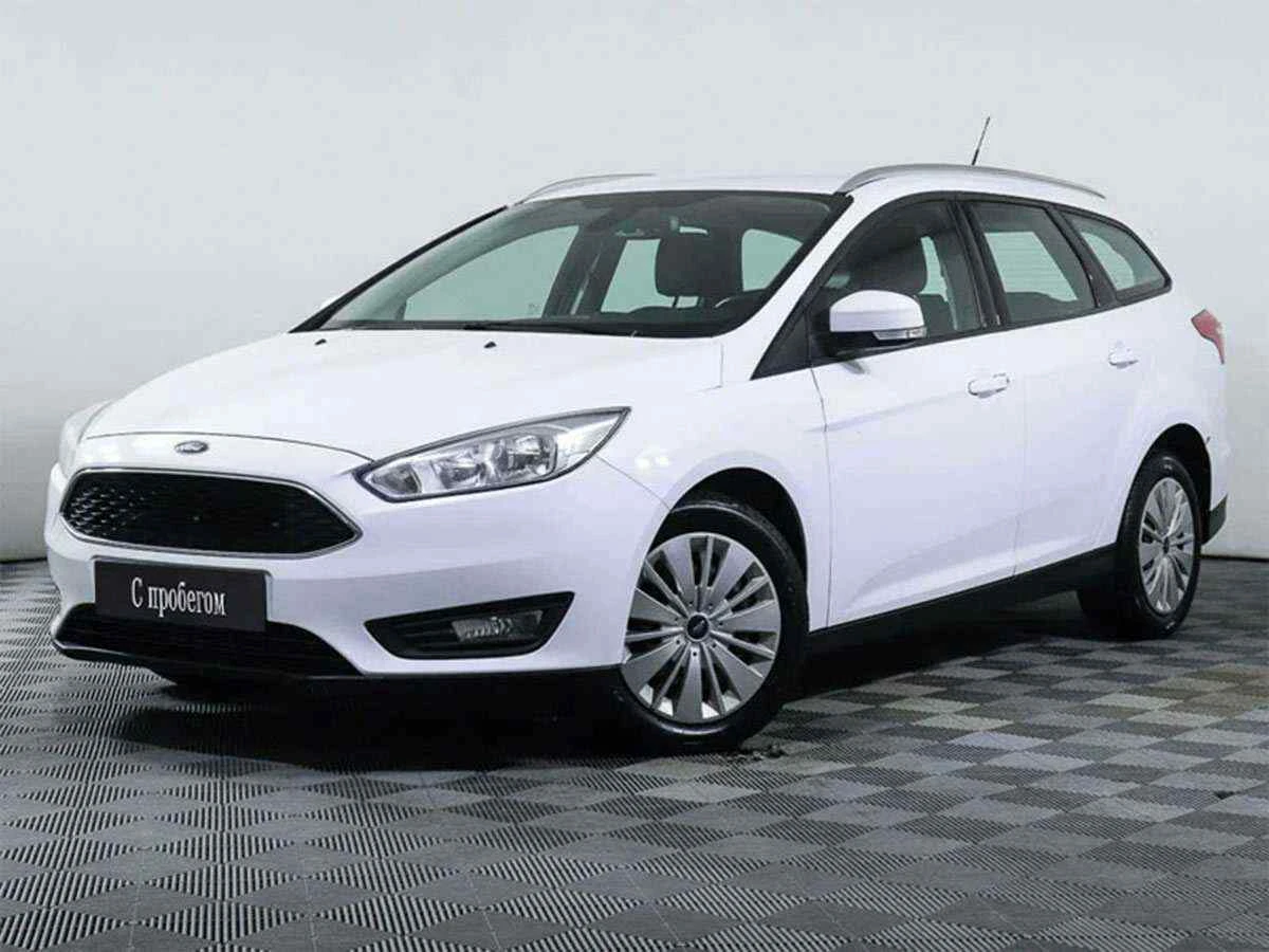 Ford Focus, Белый, 2018, Робот, 105 л.с., цена от 817 000 руб.