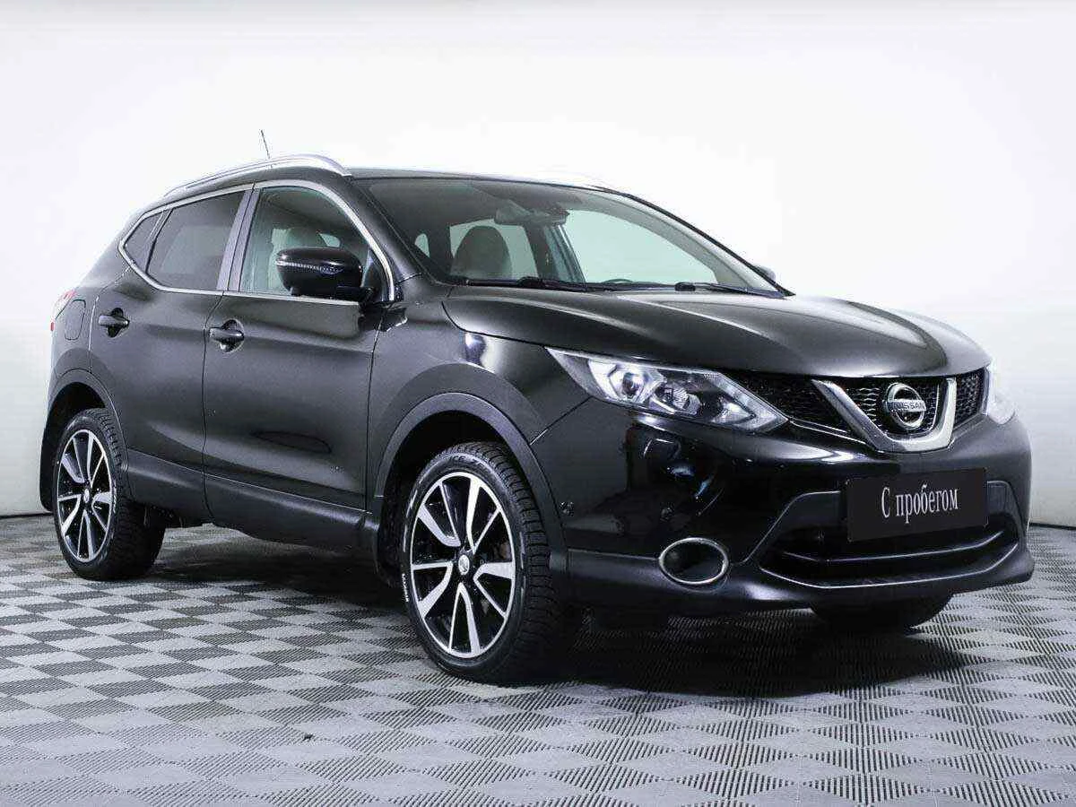 Nissan Qashqai, Черный, 2015, Вариатор, 144 л.с., цена от 749 000 руб.