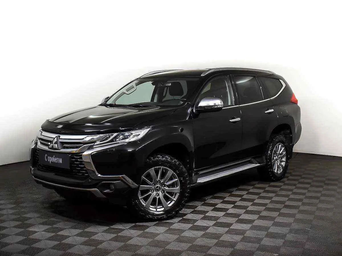 Mitsubishi Pajero Sport, Черный, 2017, Автоматическая, 181 л.с., цена от 2 115 000 руб.