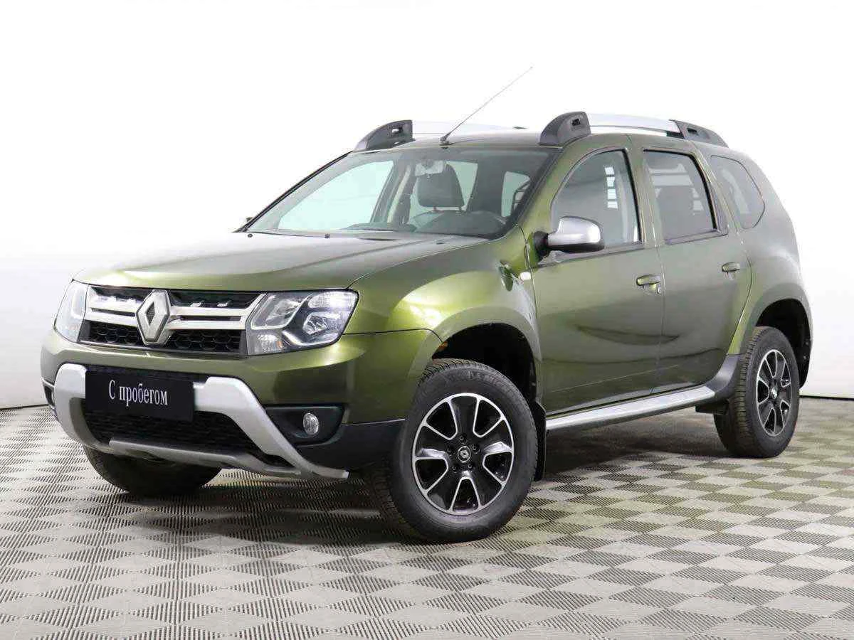Renault Duster, Зеленый, 2017, Механическая, 90 л.с., цена от 1 320 000 руб.