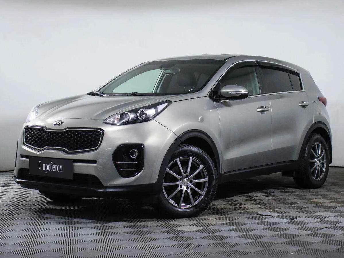 KIA Sportage, Серебряный, 2016, Автоматическая, 150 л.с., цена от 1 349 000 руб.