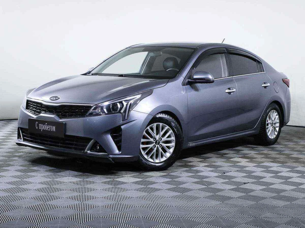 KIA Rio, Серый, 2020, Автоматическая, 123 л.с., цена от 1 025 000 руб.