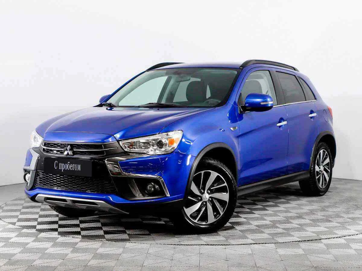 Mitsubishi ASX, Синий, 2018, Вариатор, 150 л.с., цена от 1 470 000 руб.