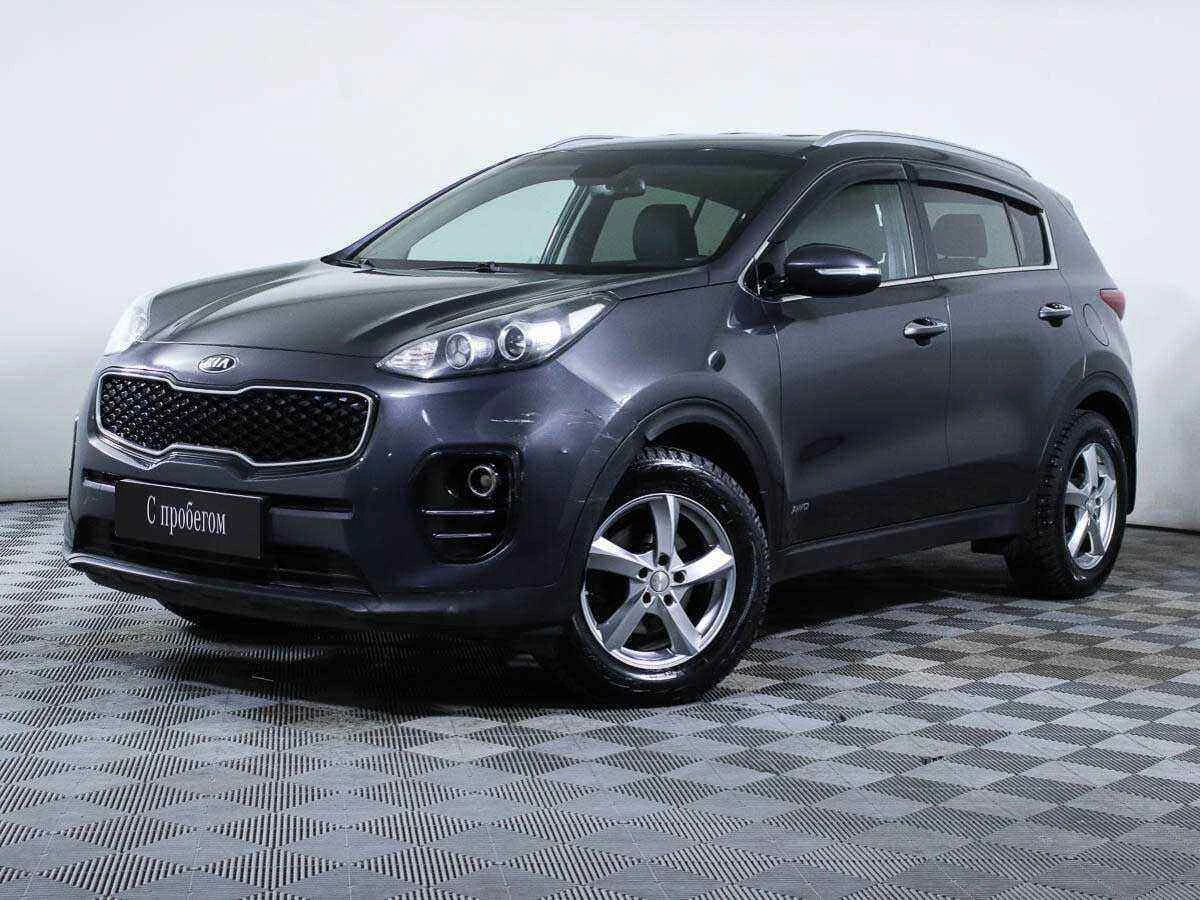 KIA Sportage, Серый, 2017, Автоматическая, 150 л.с., цена от 1 225 000 руб.