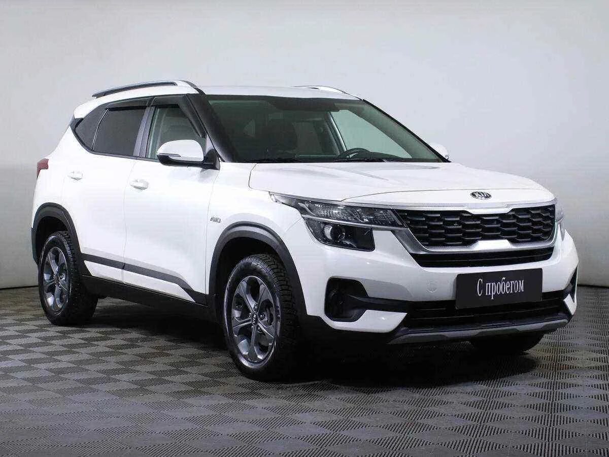 KIA Seltos, Белый, 2021, Автоматическая, 121 л.с., цена от 1 775 000 руб.