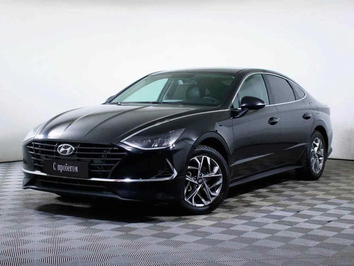 Hyundai Sonata, Черный, 2021, Автоматическая, 150 л.с., цена от 1 899 000 руб.