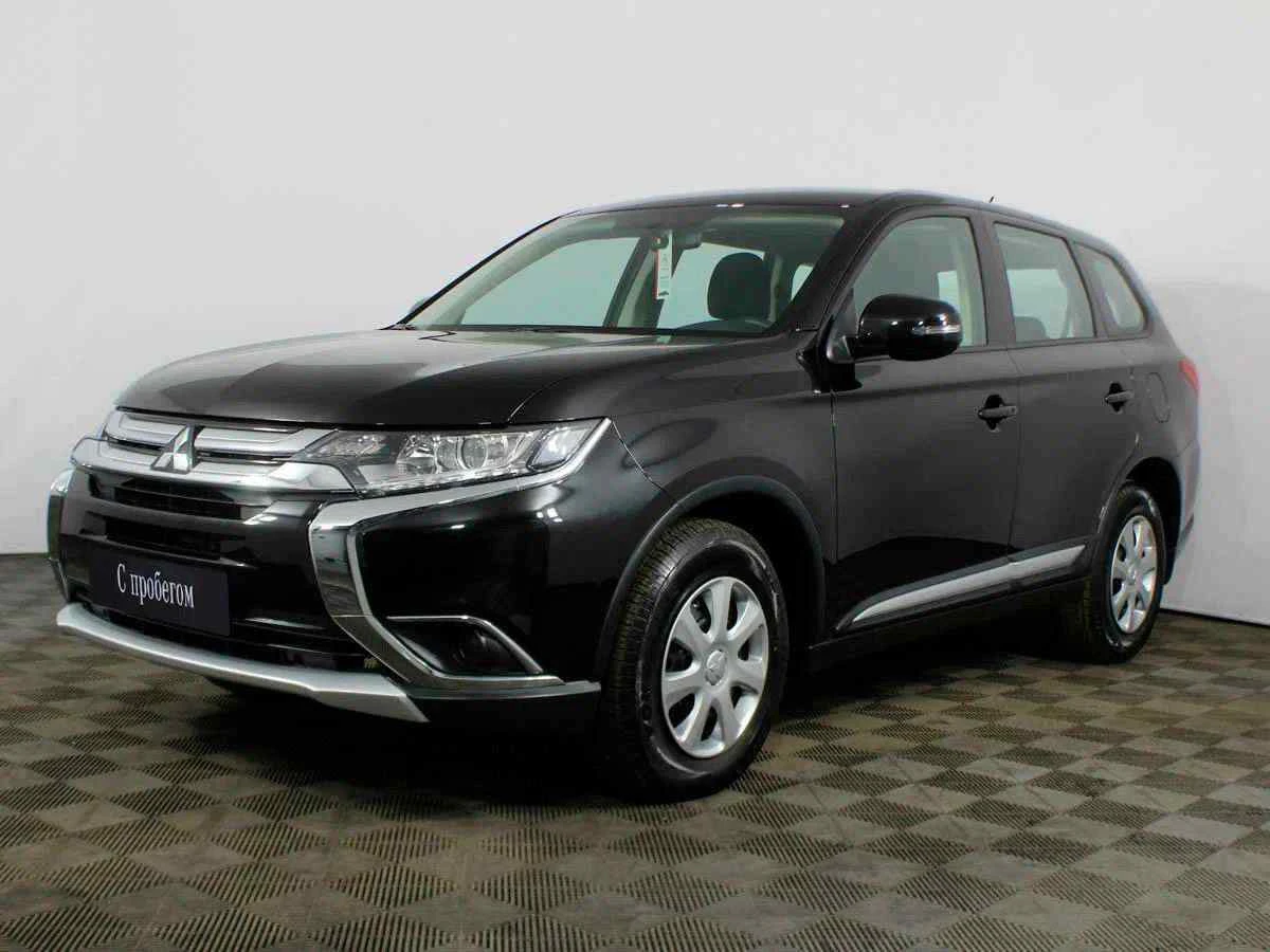 Mitsubishi Outlander, Черный, 2016, Вариатор, 146 л.с., цена от 1 477 000 руб.