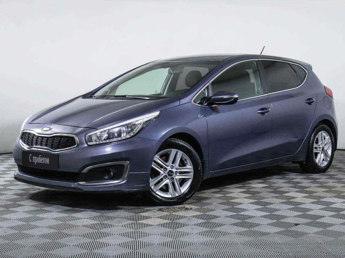 KIA Ceed, Синий, 2016, Робот, 135 л.с., цена от 619 000 руб.