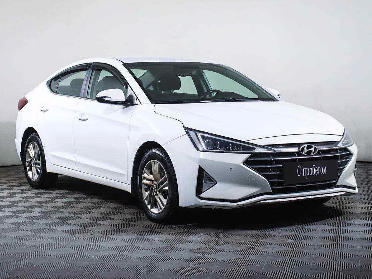 Hyundai Elantra, Белый, 2020, Автоматическая, 128 л.с., цена от 1 349 000 руб.