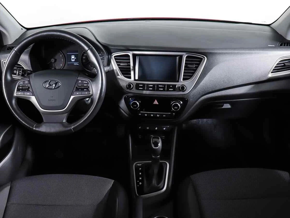Hyundai Solaris, Красный, 2019, Автоматическая, 123 л.с., цена от 899 000 руб.