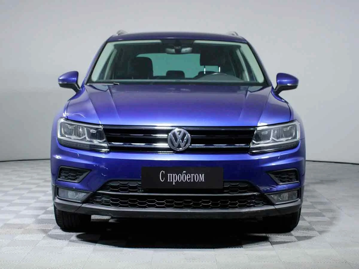 VOLKSWAGEN TIGUAN, Синий, 2018, Робот, 150 л.с., цена от 1 408 000 руб.