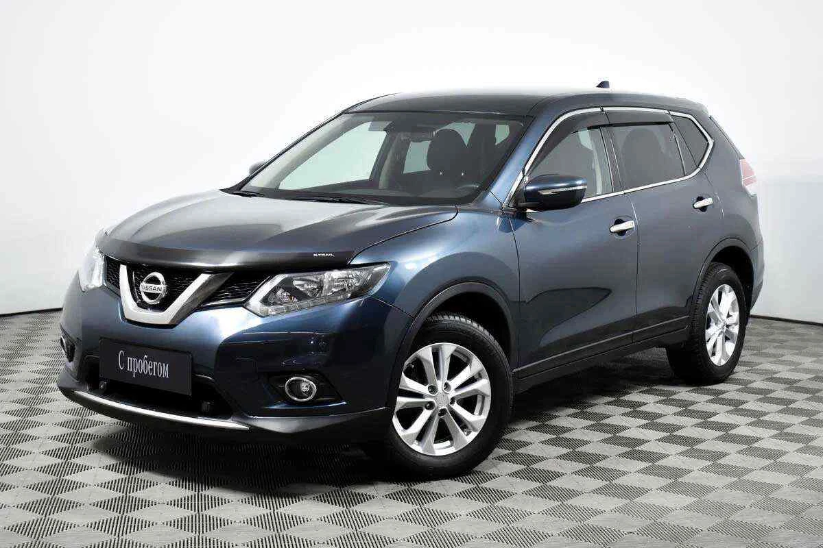 Nissan X-Trail, Синий, 2017, Вариатор, 171 л.с., цена от 1 168 000 руб.