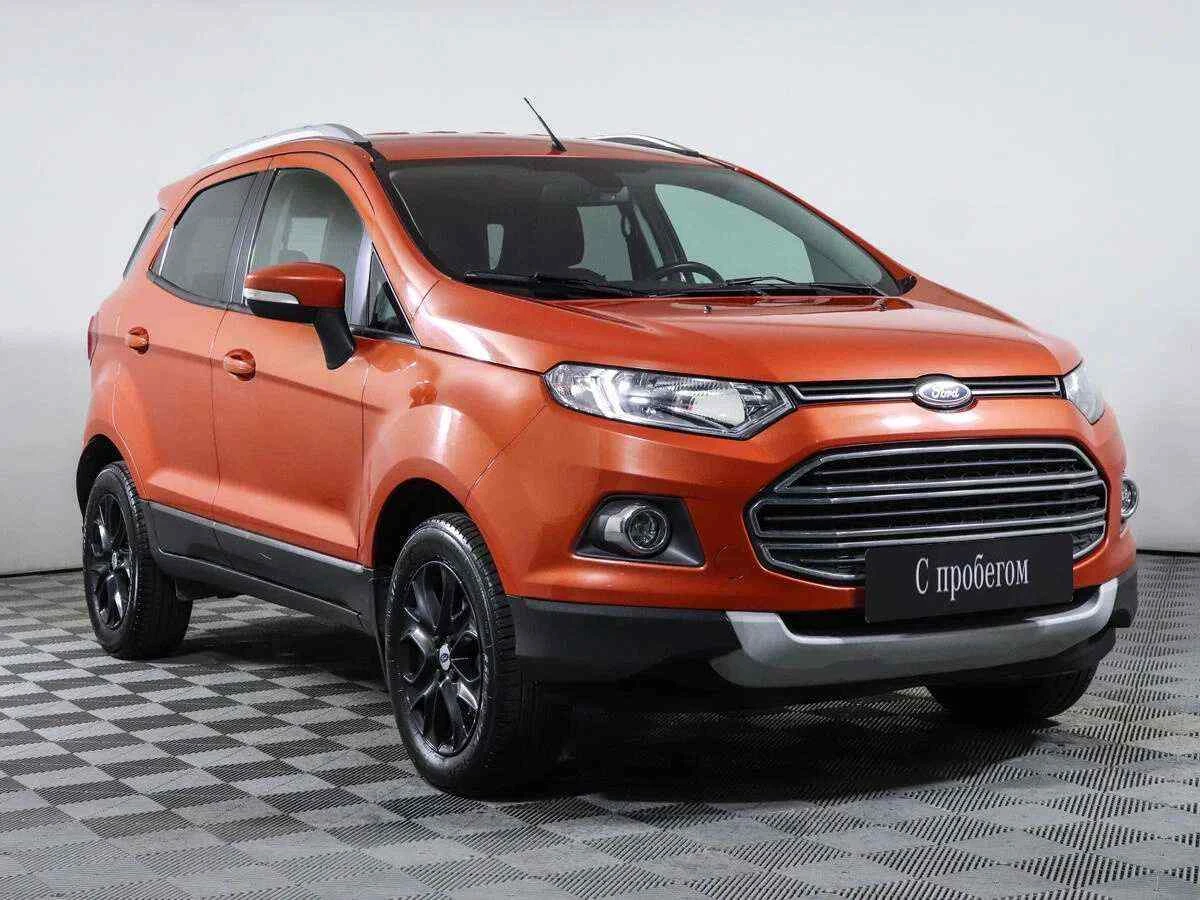 Ford EcoSport, Оранжевый, 2014, Робот, 122 л.с., цена от 447 000 руб.
