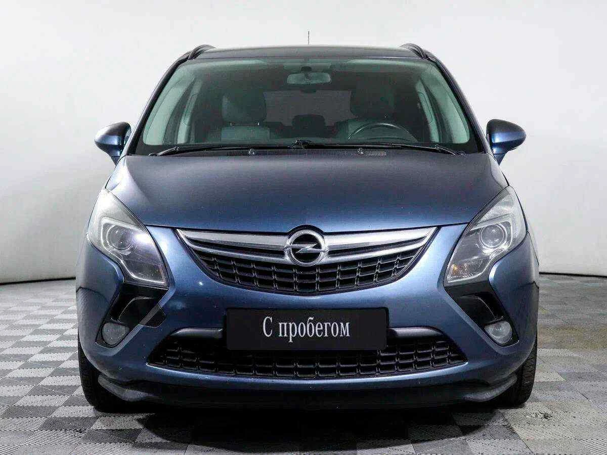 Opel Zafira, Голубой, 2013, Автоматическая, 165 л.с., цена от 854 100 руб.