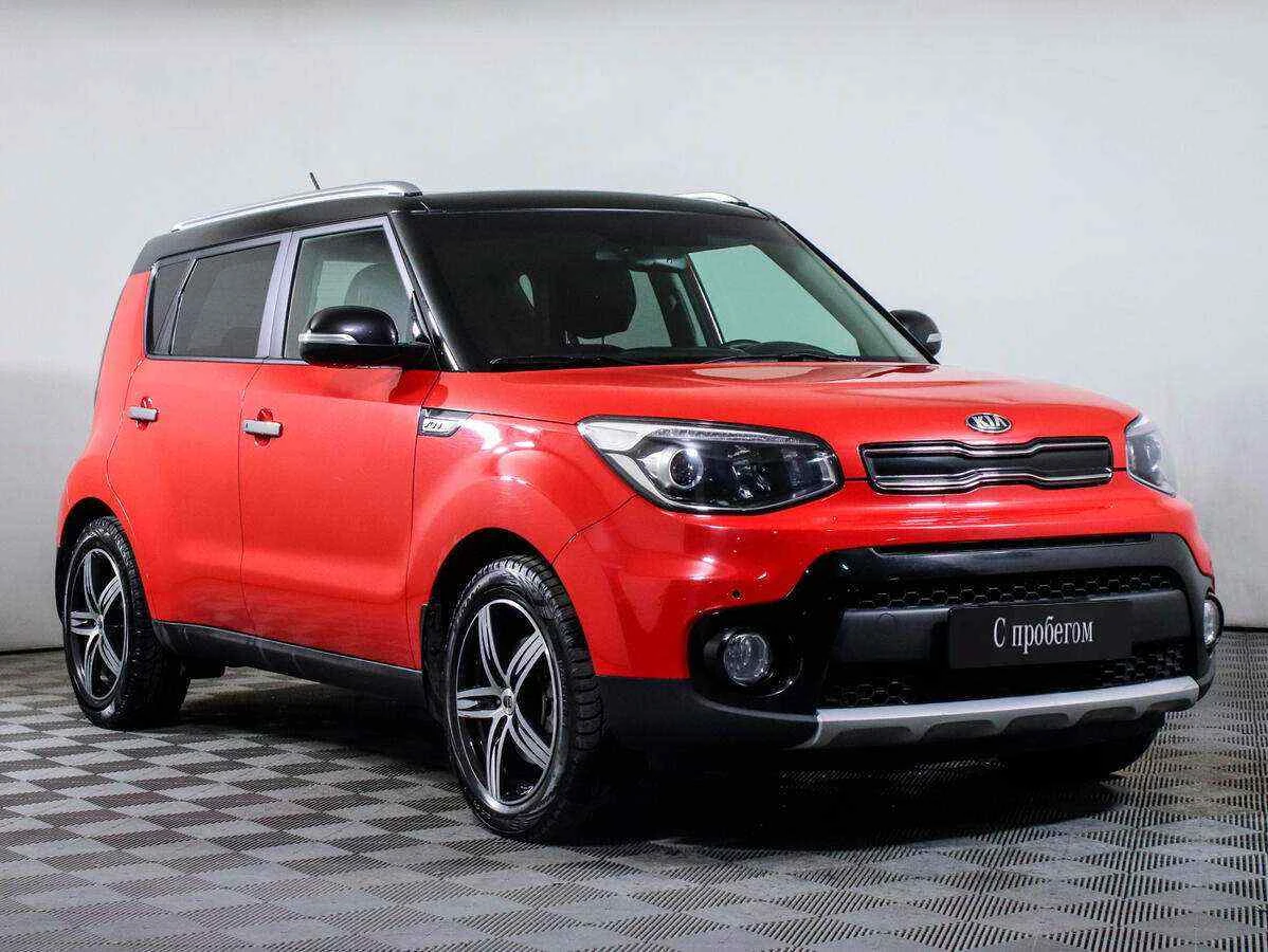 KIA Soul, Красный, 2019, Автоматическая, 150 л.с., цена от 870 000 руб.