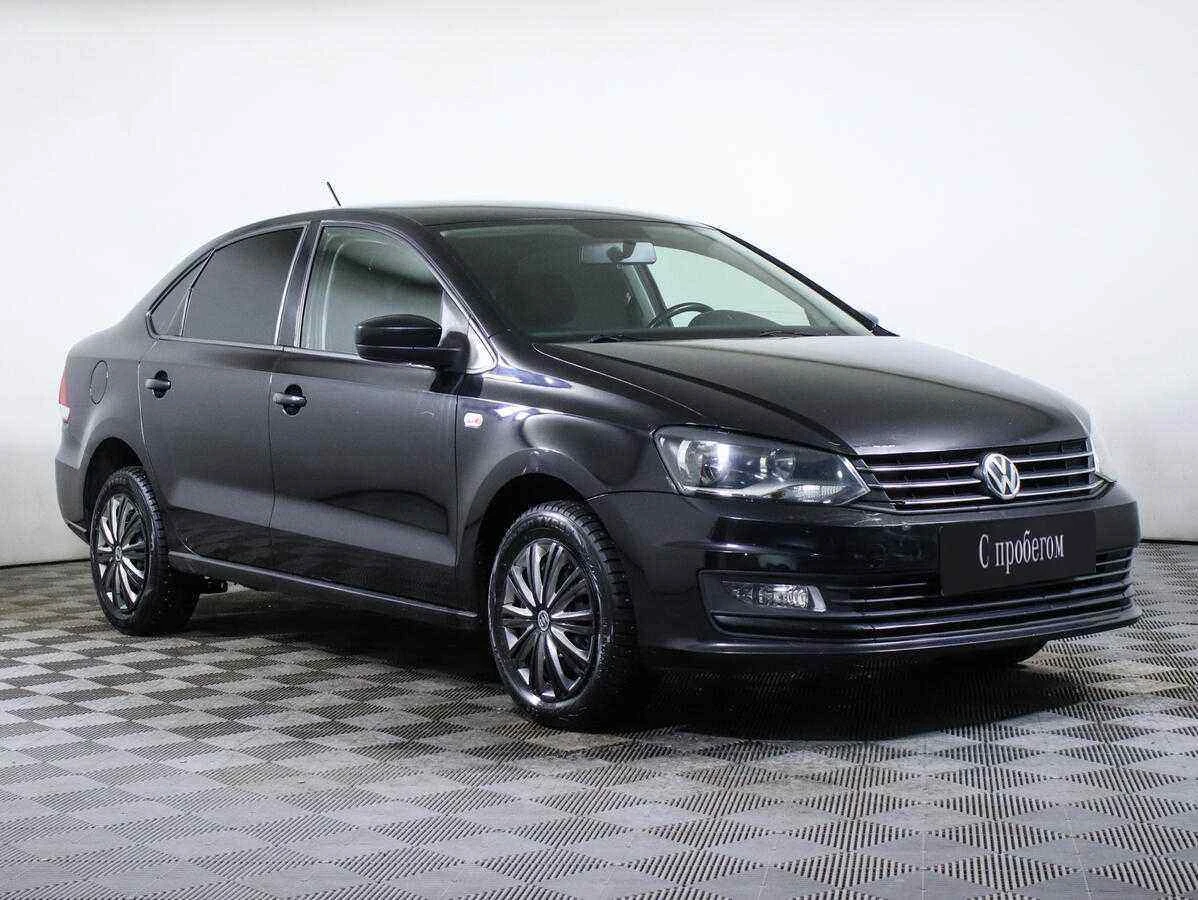 Volkswagen Polo, Черный, 2017, Автоматическая, 110 л.с., цена от 545 000 руб.