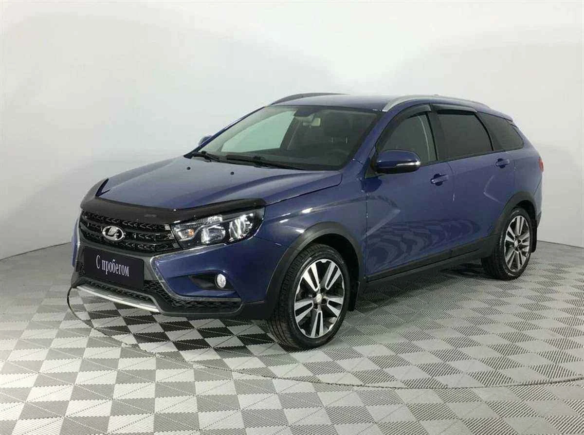 LADA Vesta SW Cross, Синий, 2019, Механическая, 122 л.с., цена от 721 000 руб.