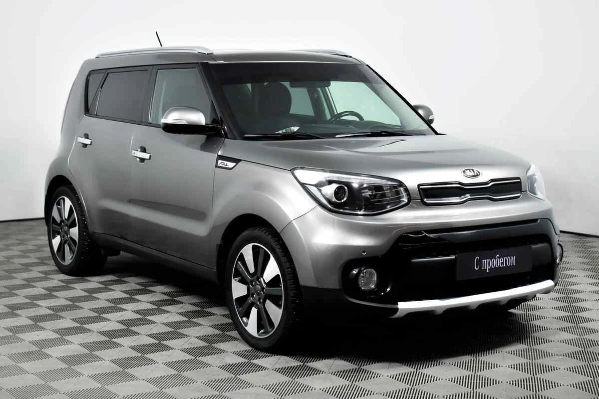 KIA Soul, Серебряный, 2018, Автоматическая, 150 л.с., цена от 1 120 000 руб.
