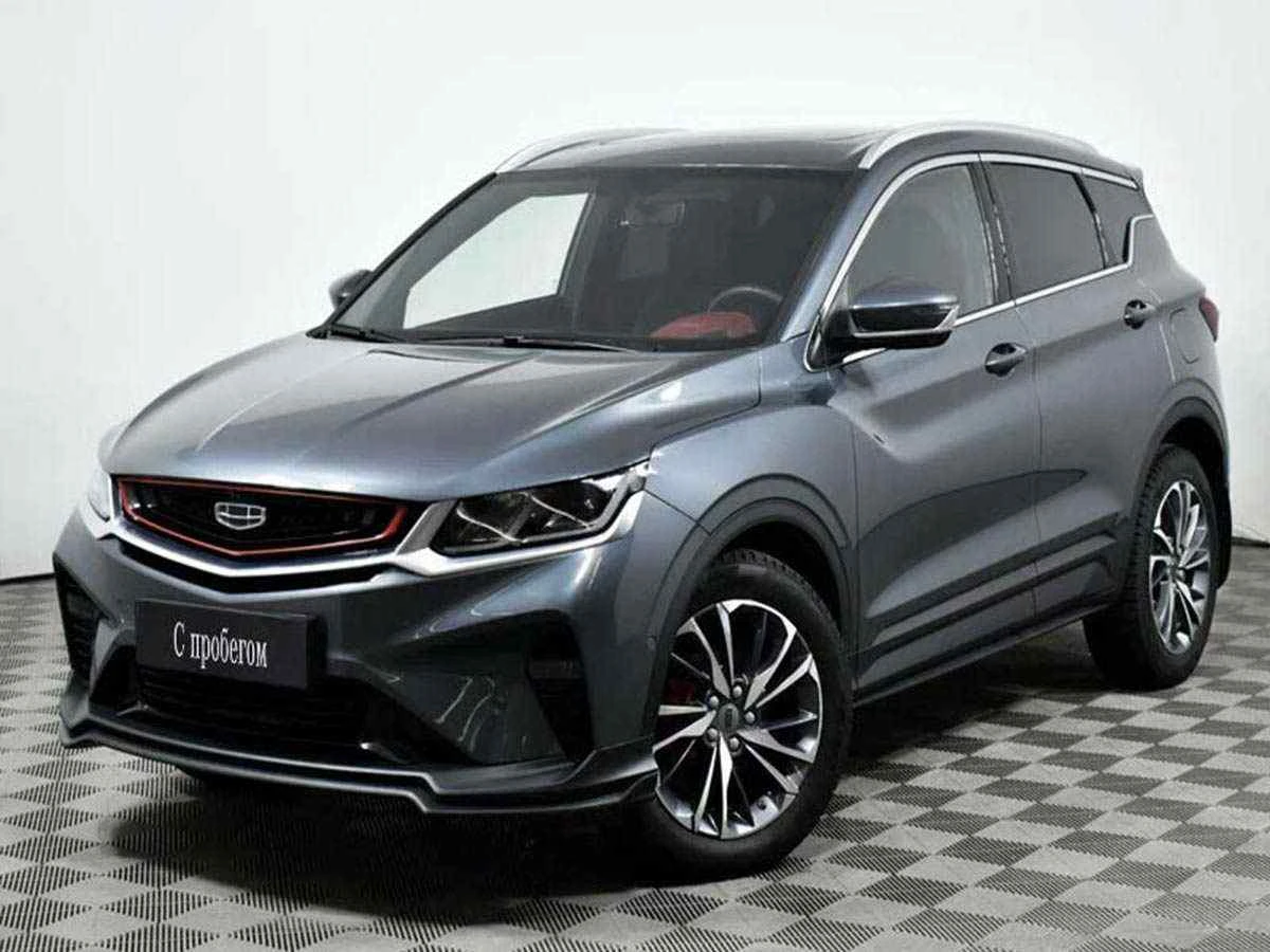 Geely Coolray, Голубой, 2021, Робот, 150 л.с., цена от 1 449 000 руб.