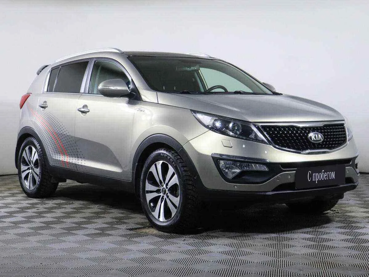 KIA Sportage, Бежевый, 2014, Автоматическая, 150 л.с., цена от 835 000 руб.